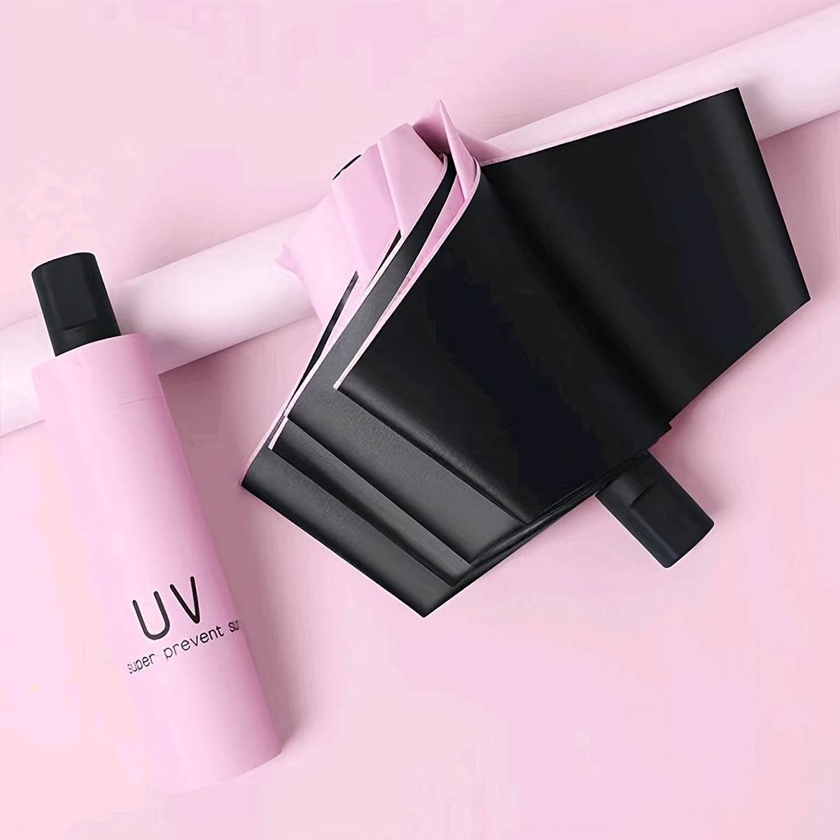 Large Foldable Manual Umbrella for Sun and Rain Protection Men Women Casual Minimalist