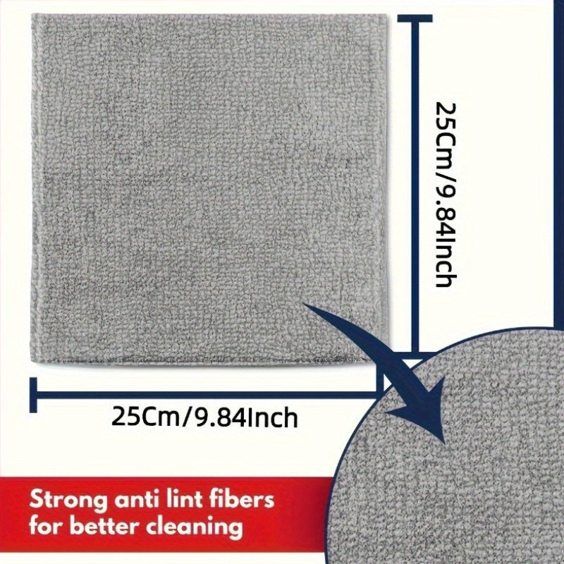 Juego de toallas de microfibra para limpiar coches, ultraabsorbentes, de secado rápido y sin pelusas