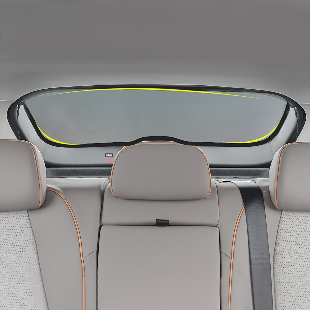 Foldable Car Window Sunshades Privacy Curtain for Trunk Back Sun Visor