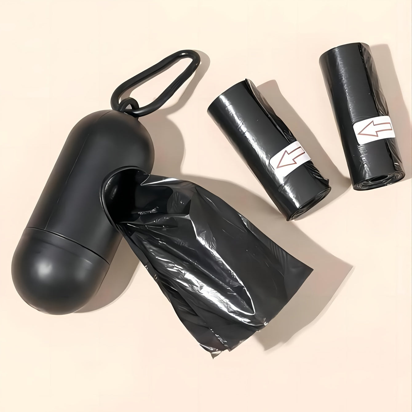 Bolsa de basura para cochecito portátil en cápsula y pack de 3 bolsas de basura