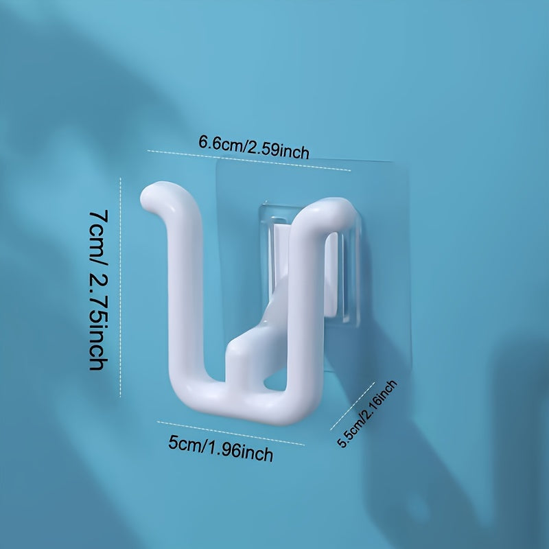 4 ta o'z-o'zidan yopishadigan poyabzal tokchalari hammom va oshxona saqlash uchun, devorga o'rnatiladigan va suv o'tkazmaydigan.