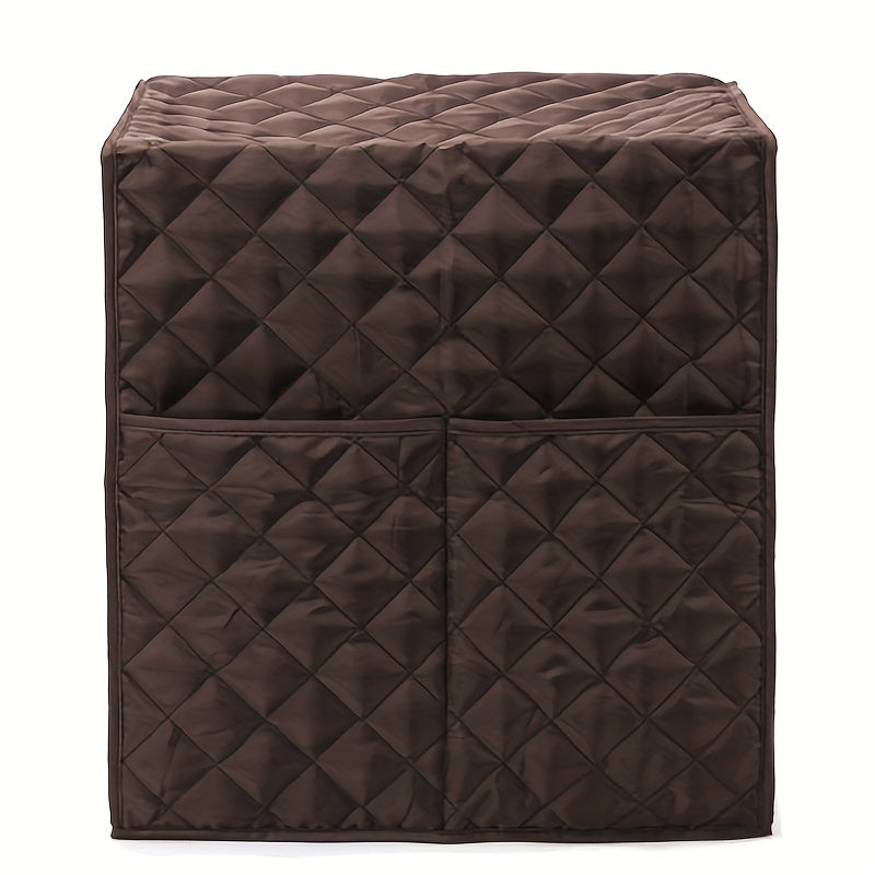 Kitchen Appliance Dust Cover Water-Resistant Washable Protector with Storage Pocket for Coffee Machines