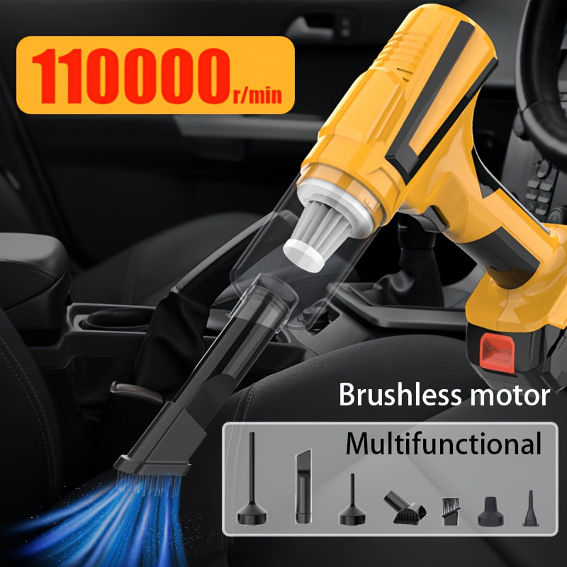 Qayrilmas qo‘l bilan ishlovchi changyutgich 3-in-1 USB bilan quvvatlanadigan 210W 20KPa suv bilan tortishish Avtomobil va uy uchun