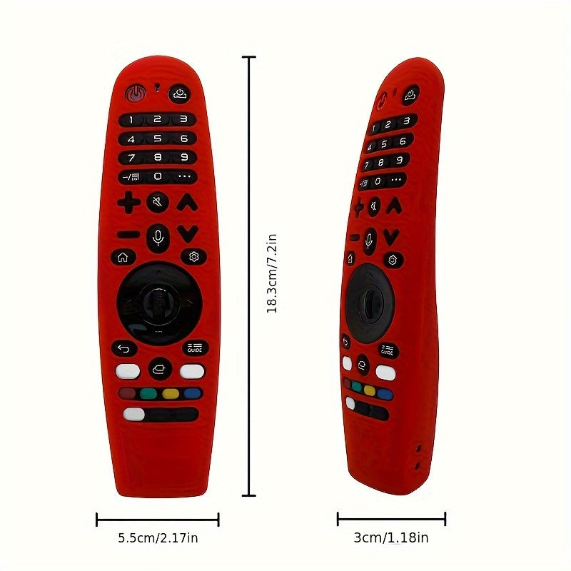 Silicone Remote Control Case for LG Remotes in Multiple Colors Dustproof Durable Grip