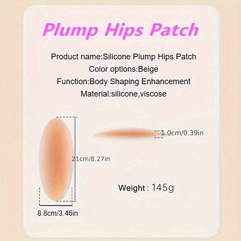 Reusable Silicone Hip Pads for Women Lingerie and Underwear Plump Hips