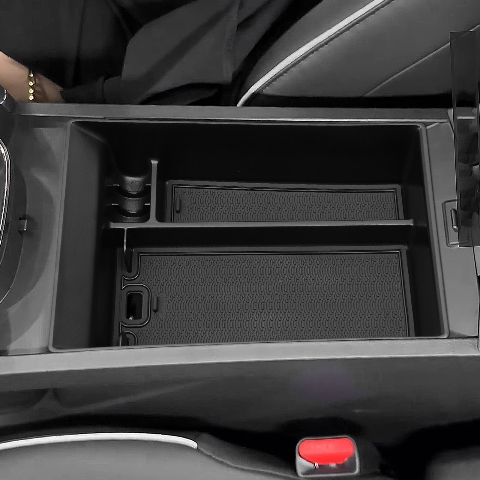 Car Interior Organizer Storage Box Center Console Tray for SUV SUV 2024 2025