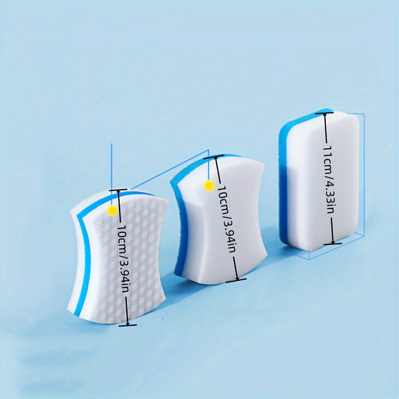 Set of 4 Magic Sponge Wipes for Kitchen, Bathroom, Car, Furniture Cleaning