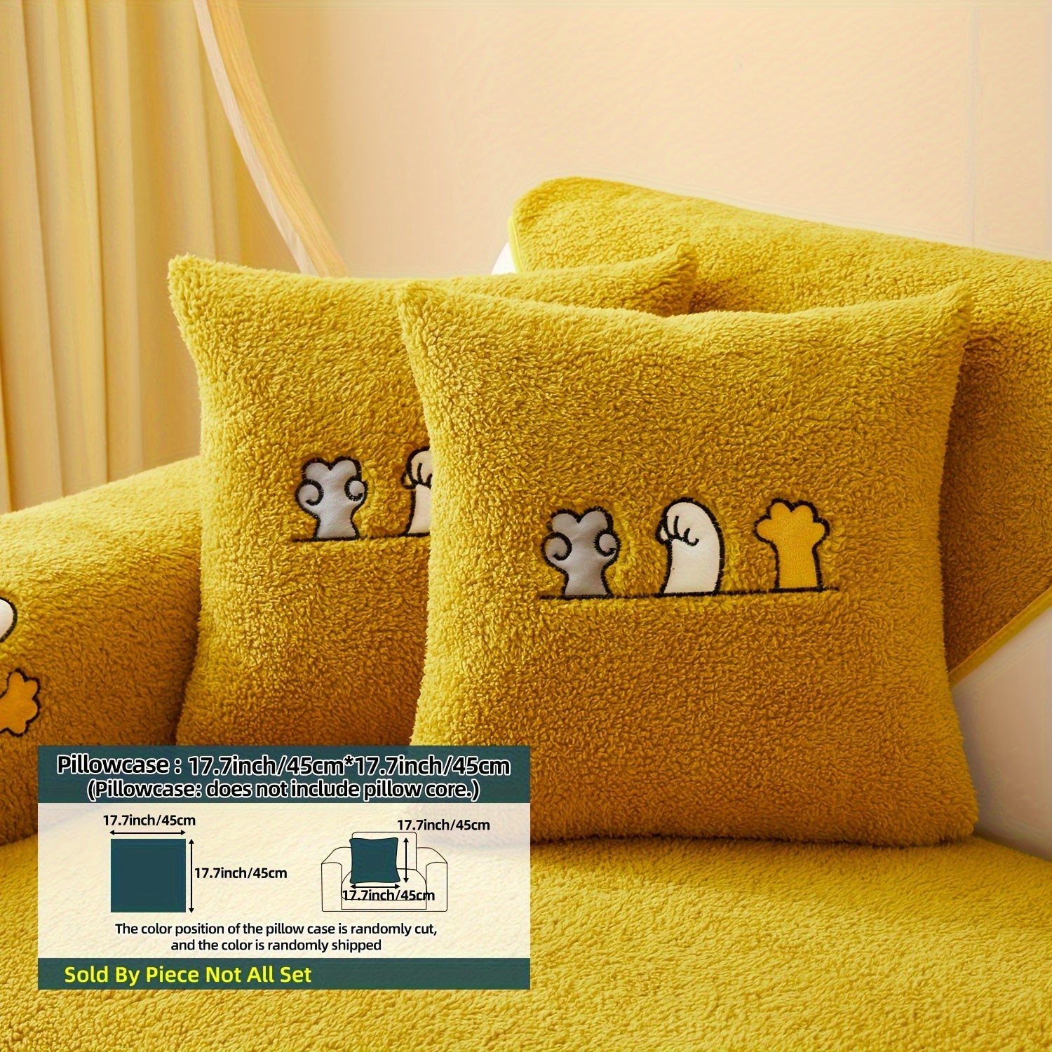 Плюшевый чехол на диван для собак, противоскользящий, защитный чехол для мебели