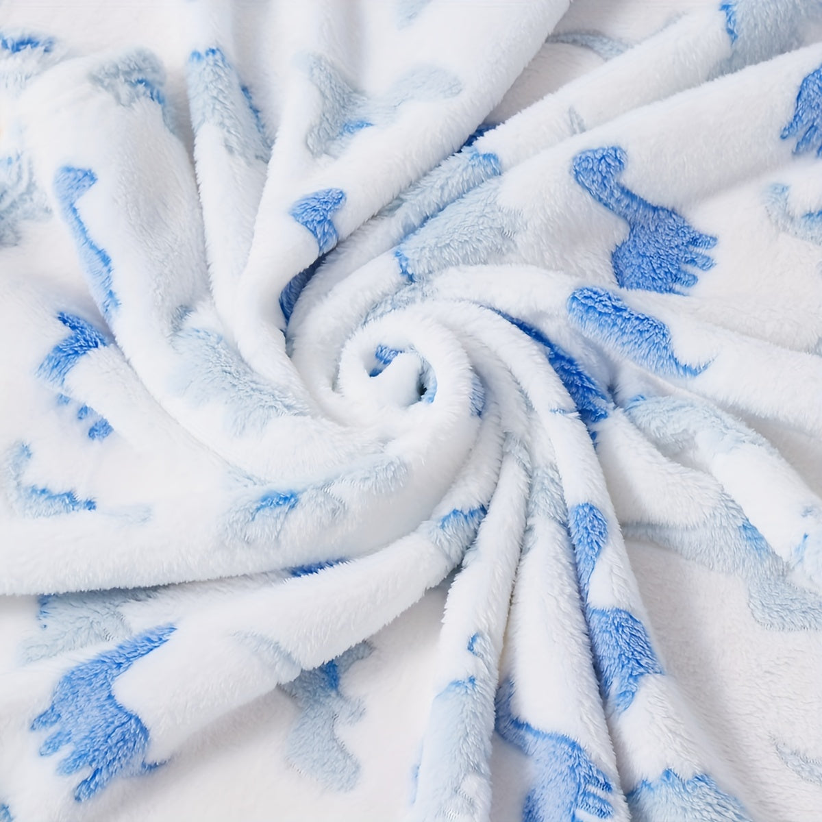 Мягкое и уютное плюшевое одеяло в виде динозавра, идеально подходящее для осени и зимы, обеспечивающее комфорт и тепло для всех ваших нужд в кондиционировании воздуха.