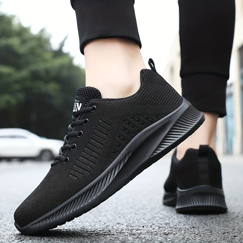 Men's Breathable Durable Running Shoes for Outdoor Activities with Shock Absorption