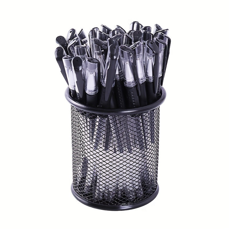 23pcs Black Gel Pen Set 0.5mm Fine Tip for Business School Office
