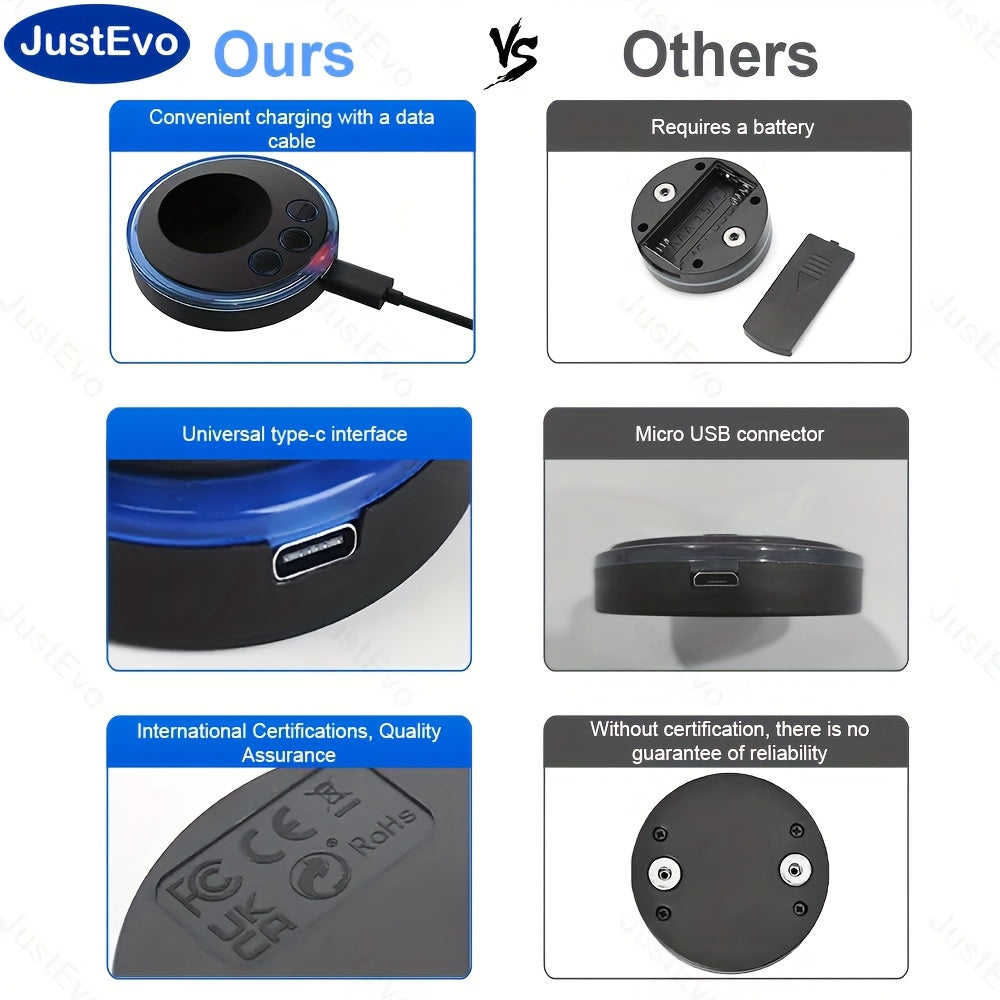 EMS Mini Massage Stickers Portable Rechargeable USB Neck Shoulder Full-Body Massager