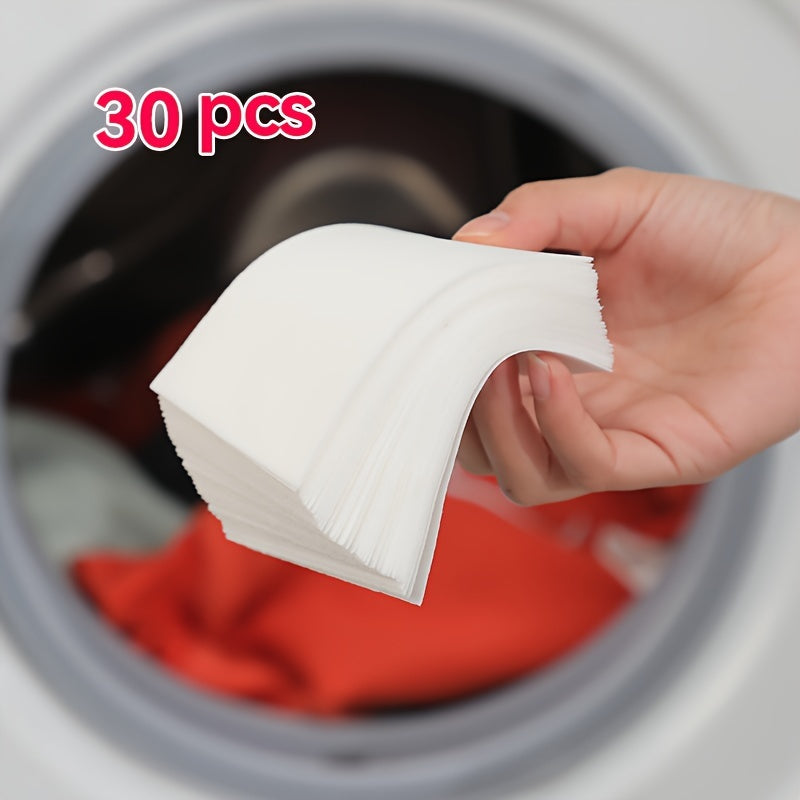 Sayohat va uyda foydalanishga tayyor kir yuvish pufakchali varaqalar: kuchli dog'larni olib tashlash, yangi hid, rangga xavfsiz, bo'yoqsiz.