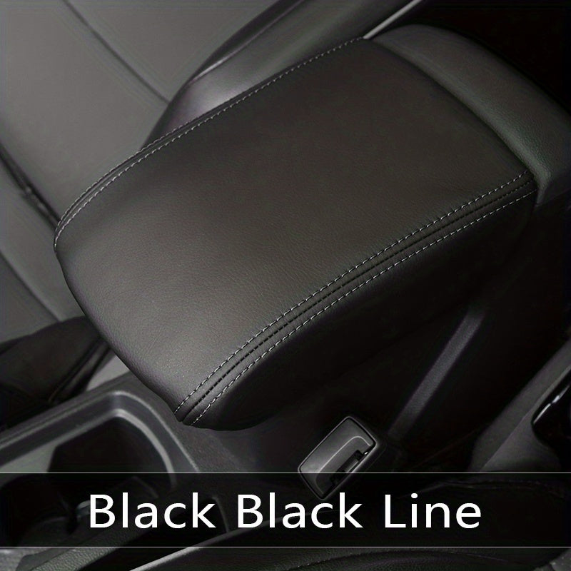 Car Interior Armrest Cover PU Leather Pad for Golf Mk7 2014-2020