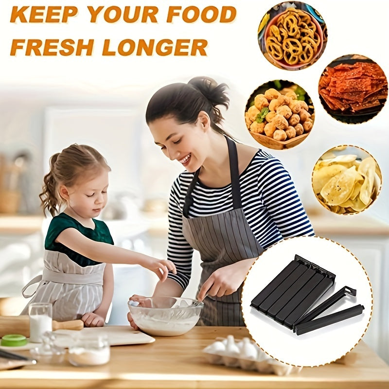 Set of 30 Food Bag Sealing Clips Moisture-Proof Reusable Airtight Kitchen Storage