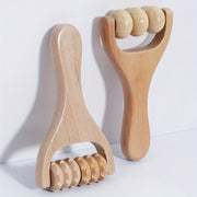 Wooden Massage Roller for Back and Abdomen Chemical-Free Body Muscle Tool Cellulite Treatment Home Fitness Equipment
