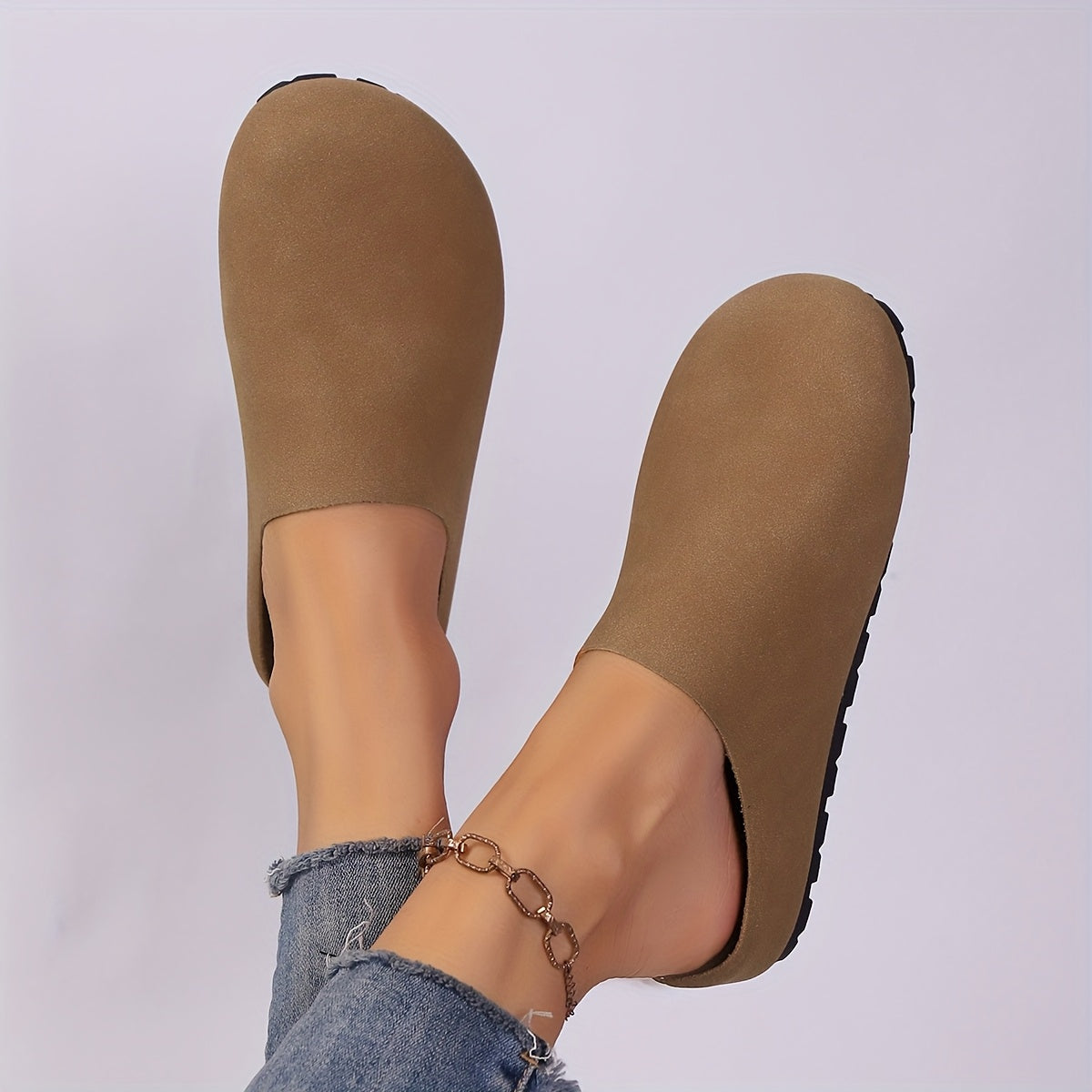 Women's Slip-On Platform Shoes Cushioned Insole Indoor Outdoor Flats