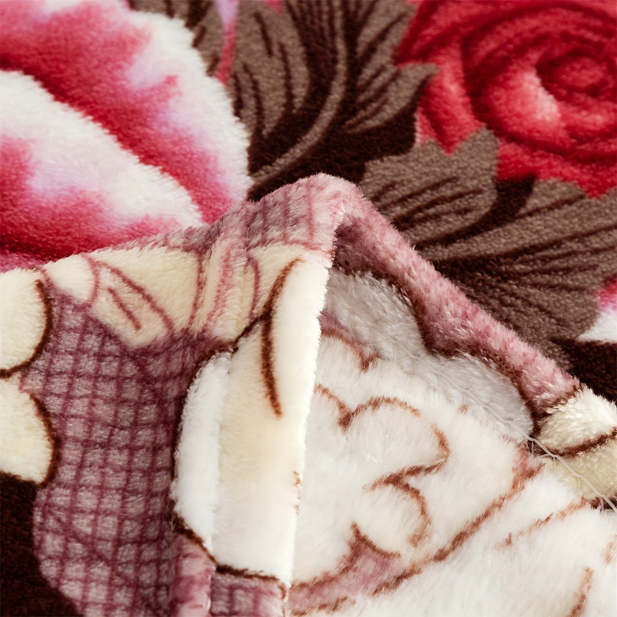 Floral Sea Pattern Bed Blanket for Home Decor and Seasonal Use