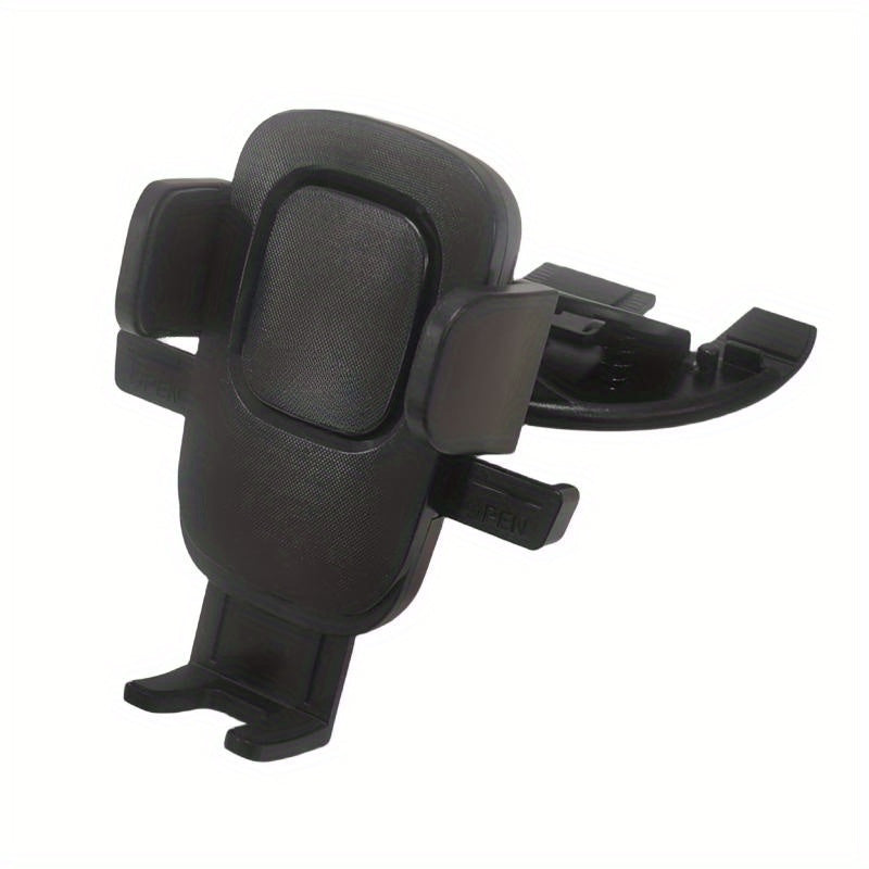 Soporte universal para teléfono de coche, montura en ranura de CD, silicona, rotación de 360°