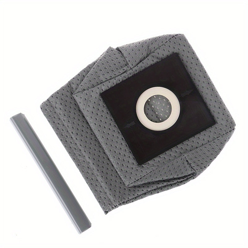 Reusable Washable Non-Woven Vacuum Cleaner Dust Bag with Microfiltration Gray