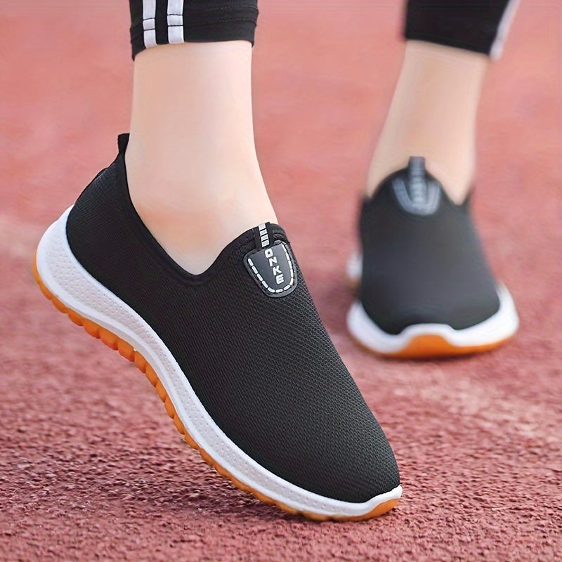 Men's Breathable Fabric Slip-On Loafers Casual Summer Shoes