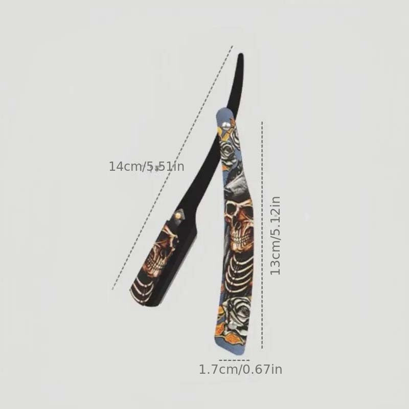 Мужской стальной прямой бритва профессиональный складной триммер для стрижки волос парикмахера