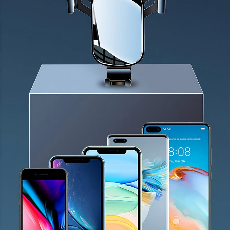 Avtomobil havo chiqarish joyi telefon tutgichi, tortishish oynasi klipi, suv o'tkazmaydigan, sozlanadigan montaj