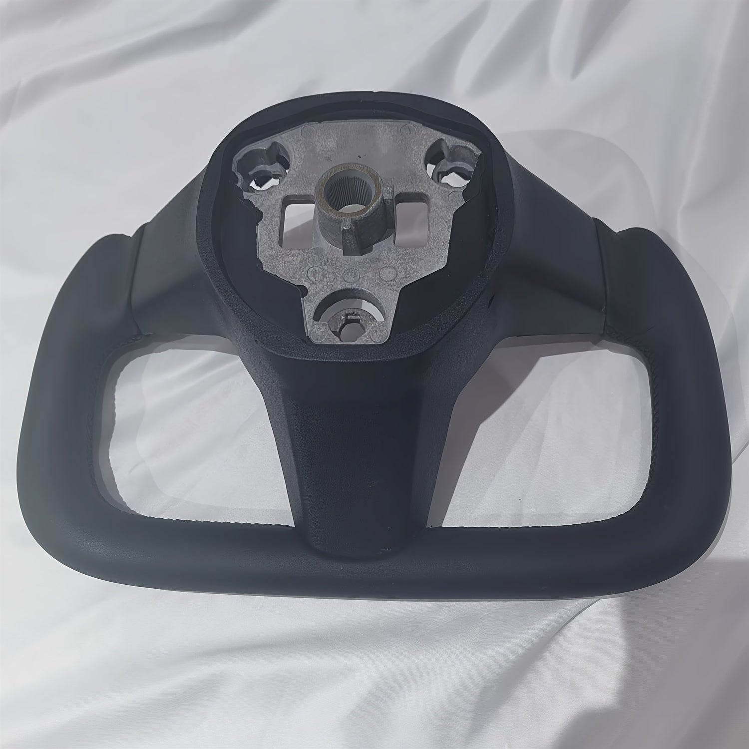 Car Steering Wheel Cover Universal 380mm Leather Fit for Model Y