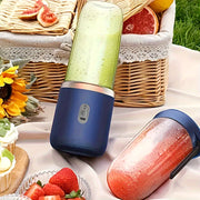 Personal USB Rechargeable Blender with BPA-Free Plastic Cup for Home and Travel