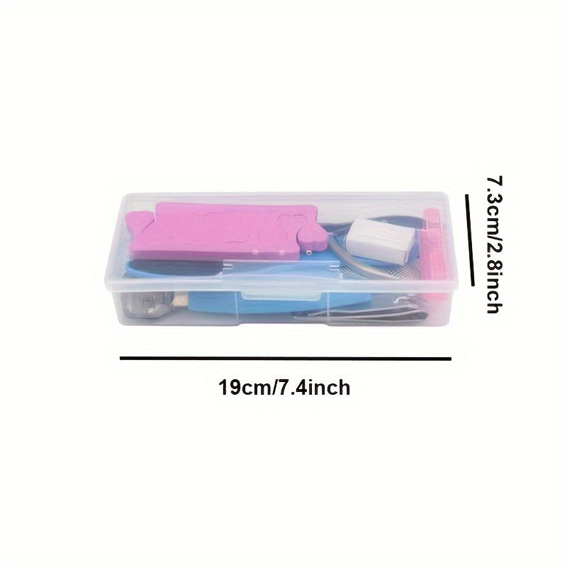 Professional Pedicure Tool Set with Foot File Nail Clipper and Stainless Steel Pedicure Knife