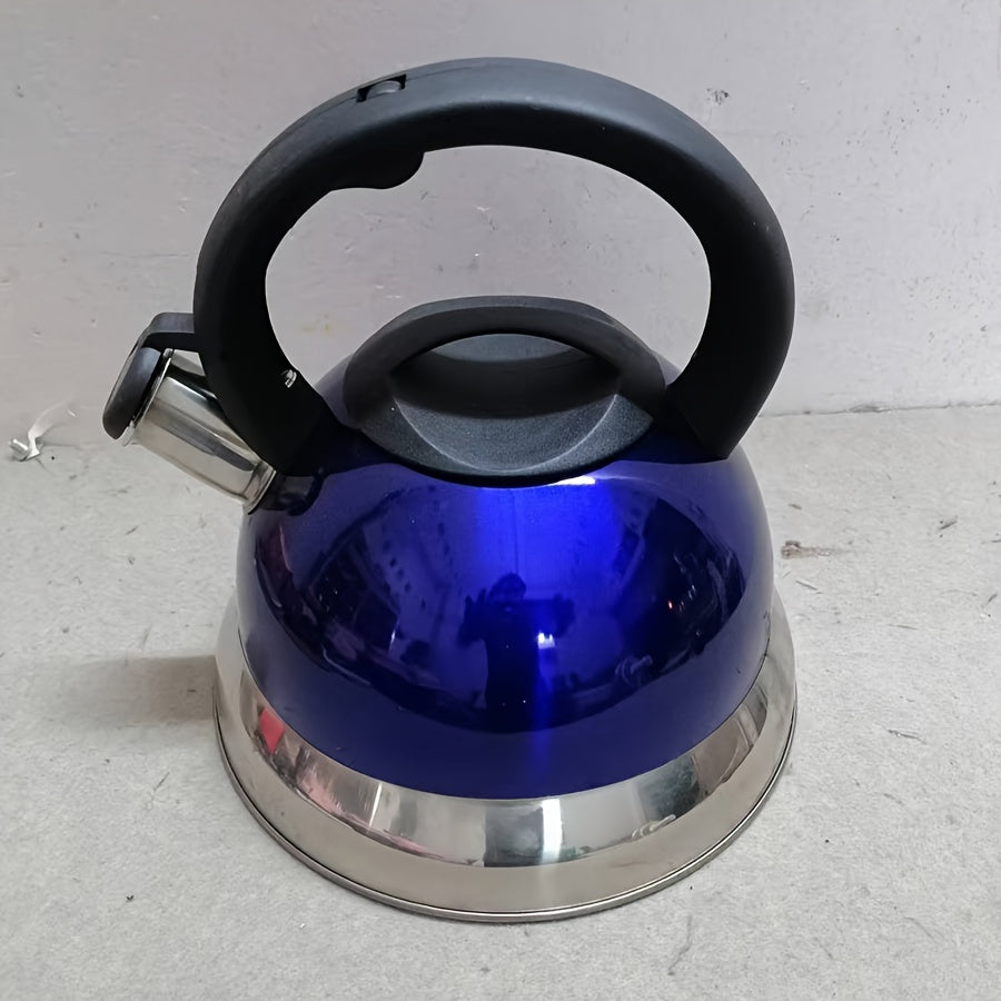 Stainless Steel Kettle 2.5L for Gas Electric Induction Ceramic Halogen Stovetops
