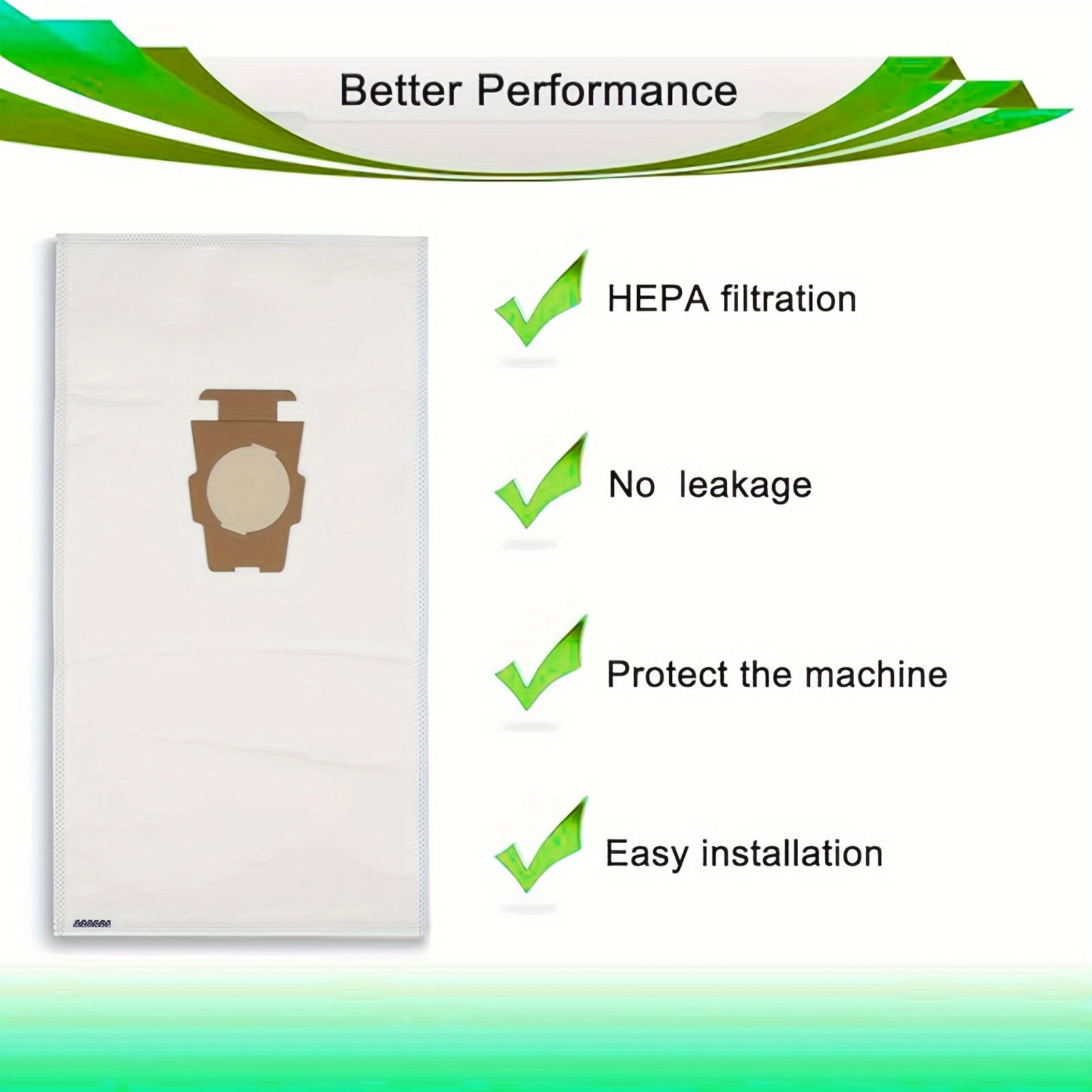 Kirby qismlari raqamlari 205811, 204814 va 204811 ga mos keladigan 4/6/8 ta vakuum sumkalar to'plami. Ushbu universal mato sumkalar barcha Kirby Generation va Sentria modellari uchun mos keladi.