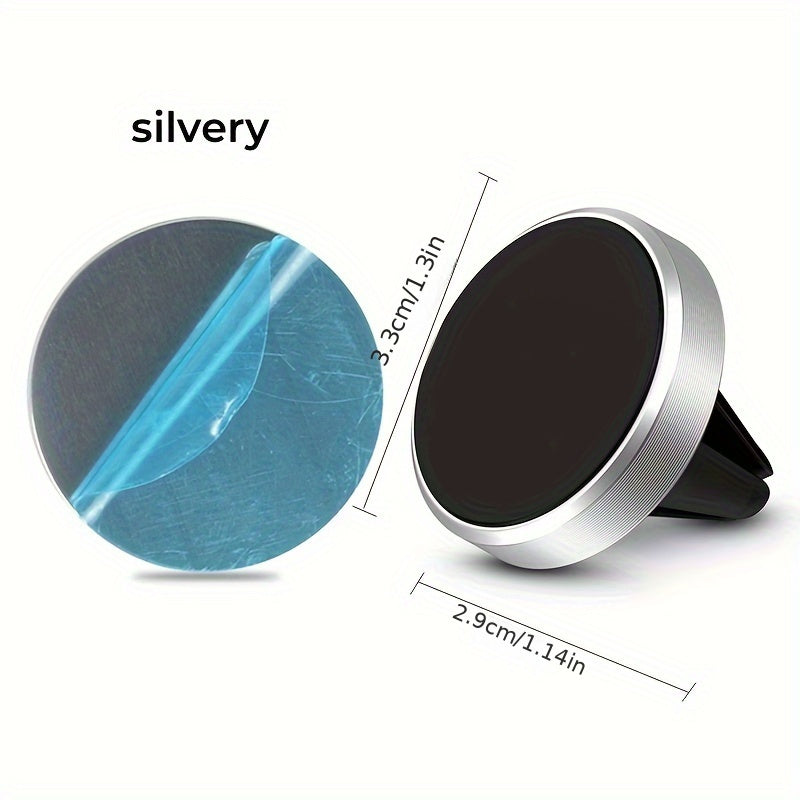 Soporte magnético universal para coche para teléfonos inteligentes negro