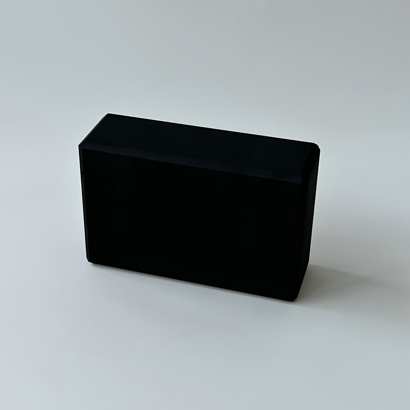 EVA Foam Yoga Block Black for Fitness Pilates and Dance Support
