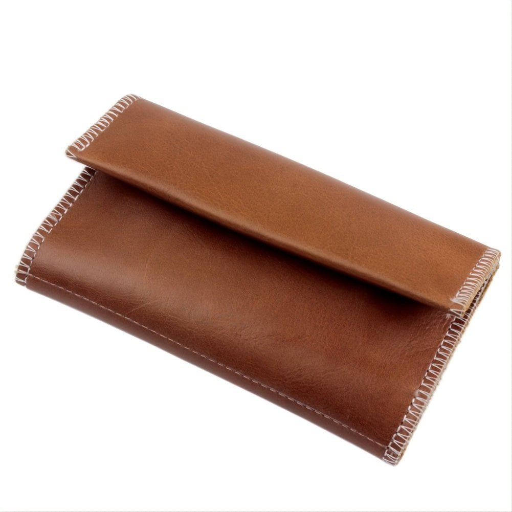 Unisex PU Leather Tobacco Pouch Case Portable Cigarette Rolling Bag