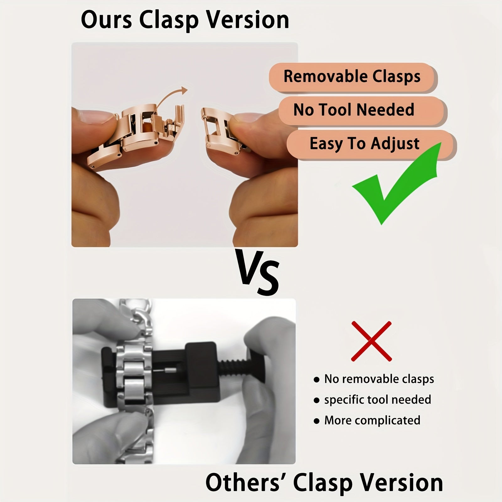 Цепочка-ковбой из нержавеющей стали в стиле Diamond Cowboy для ремешка Apple Watch Series 1-9 Ultra