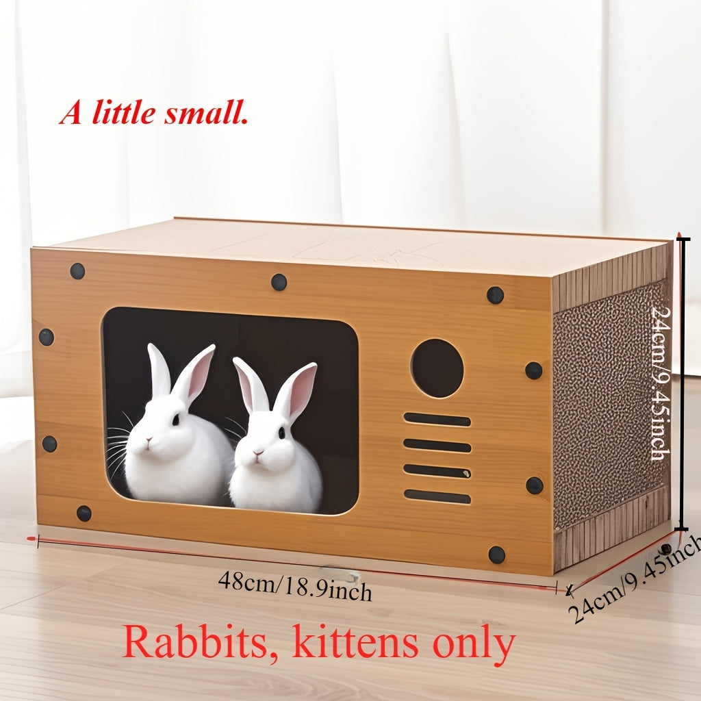 Hashamatli Katta Mushuk Qichish - O'yinchoqlar va Yotoq bilan Ko'p Darajali Mushuk Apartamenti, Barcha Mushuk O'lchamlari uchun Ideal, Mukammal Qish Sovg'asi.