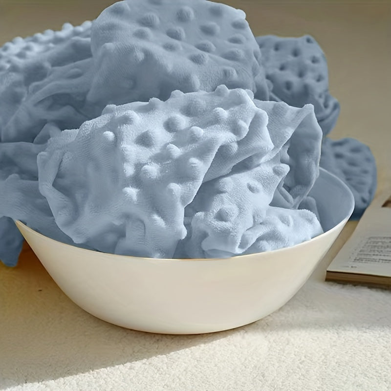 Baby Fleece Blanket for Swaddling Cozy Warm Winter Gift