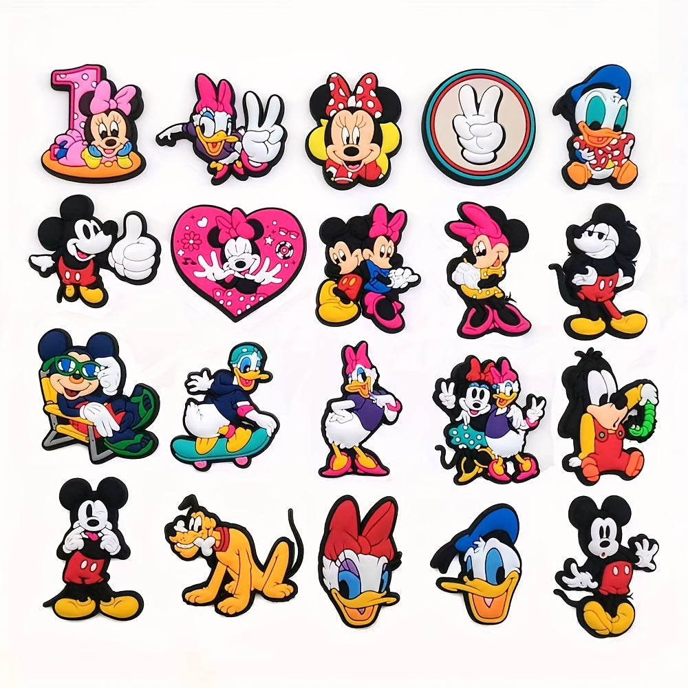 Kids Cartoon Shoe Buckle Ornaments 20pcs Flower Shoe Decorations