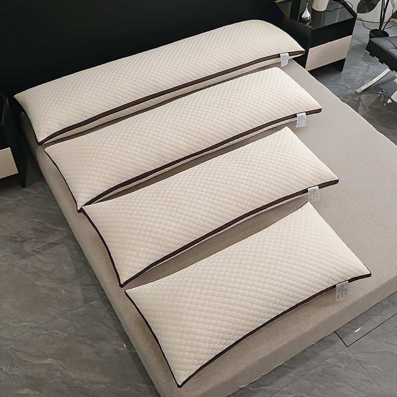 Orqa tomon va qorni uchun massaj funksiyali uzun to'qilgan tanali yostiq