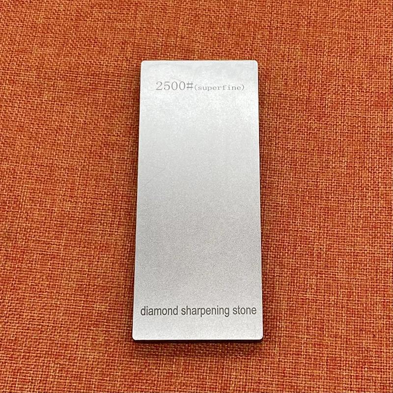 Metal Whetstone Sharpening System with Diamond Stones 1500-3000 Grit for Knives