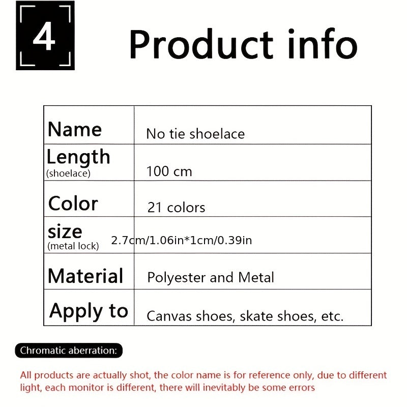 Шнурки без шнуровки с пряжками для кроссовок и спортивной обуви, пара из ацетата