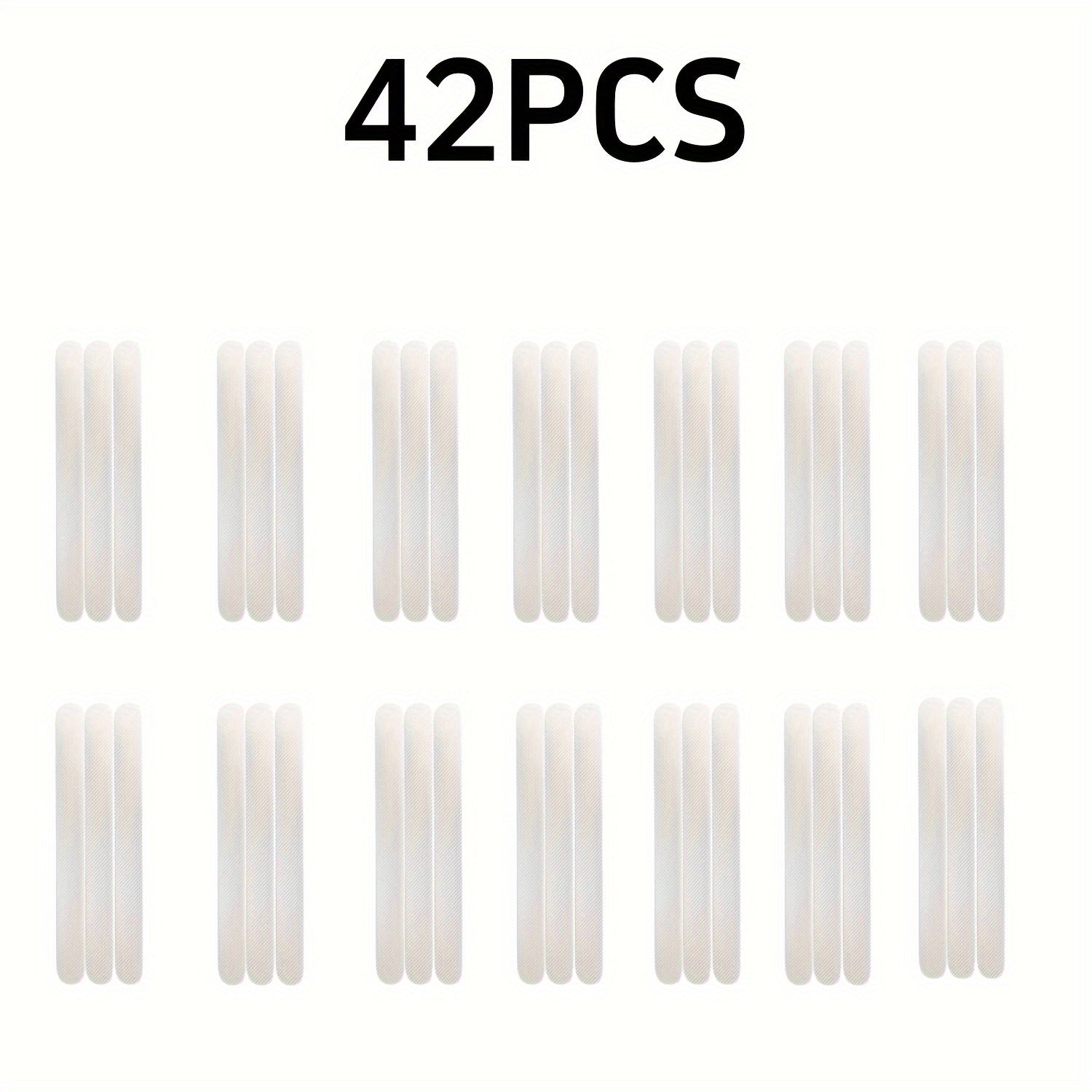 Set of 42 Non-Slip Stickers for Bathroom Shower Stairs Bathtub Floor Safety