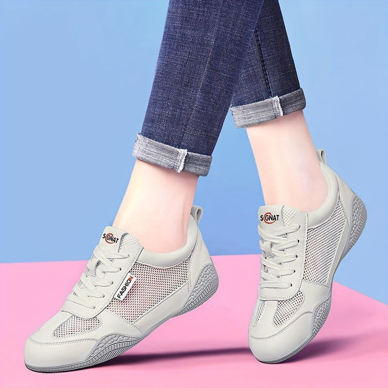 Women's Casual Low-Top Sneakers Breathable Mesh All-Season Comfort