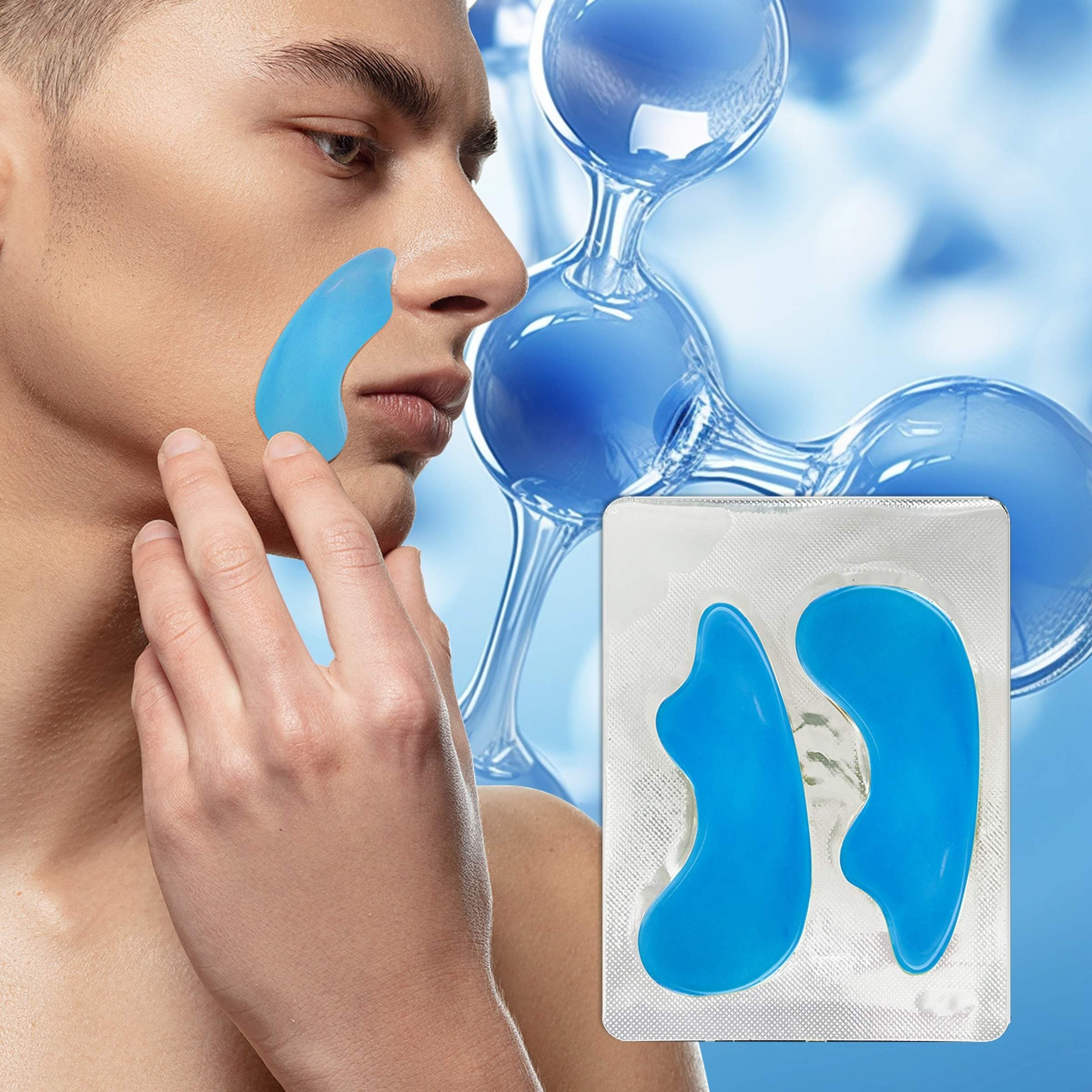 Women Hyaluronic Acid Wrinkle Patches Lifting Firming Mask Sheets