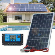 Portable Solar Power Generator with Detachable Controller for Solar Charging