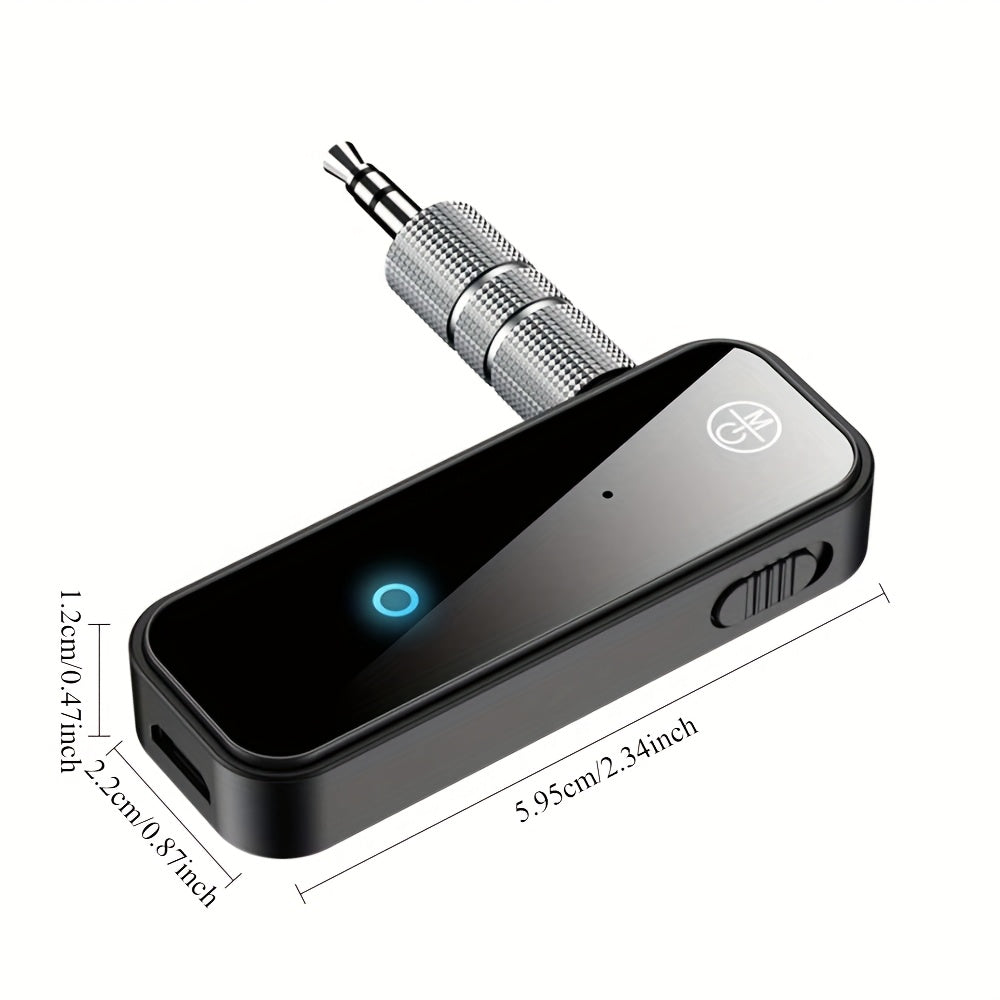 Wireless 2-in-1 Transmitter Receiver with 3.5mm Jack for TV and Audio