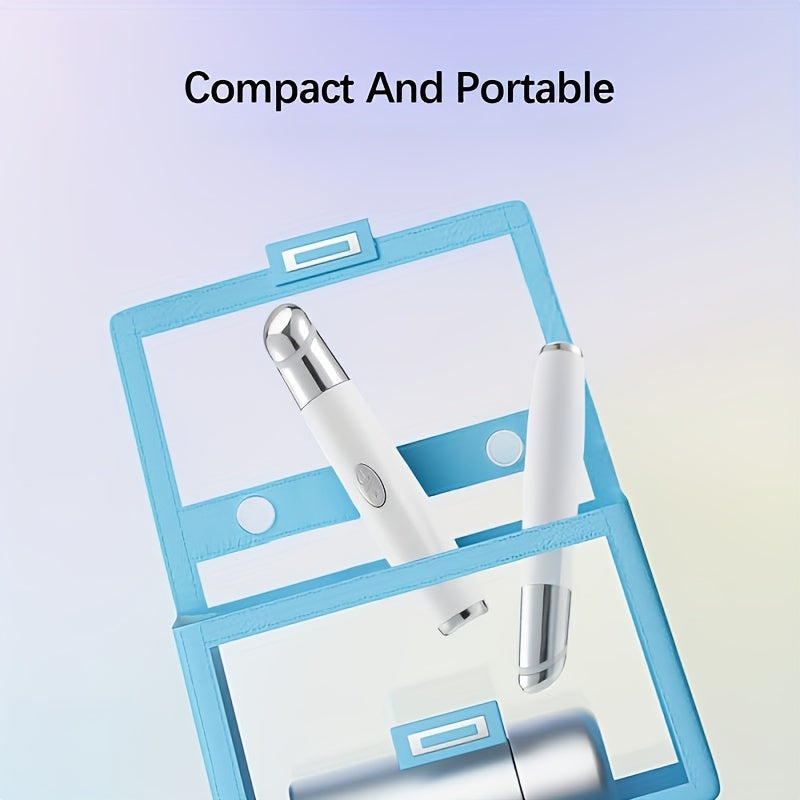 Masajeador eléctrico para ojos con varita de vibración para relajación de ojos y cuerpo