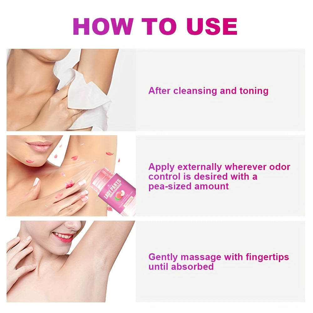 Aluminum-Free Deodorant Stick 40g 72-Hour Odor Protection for All-Day Freshness