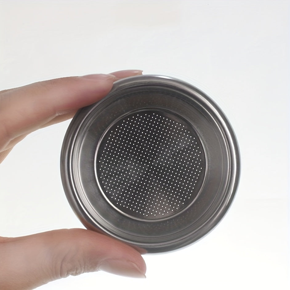 Stainless Steel 51mm Coffee Filter Basket for Espresso Machines Reusable